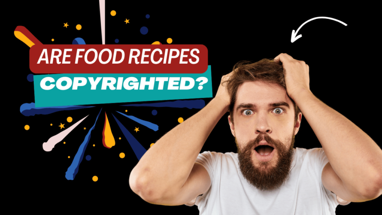 Are Food Recipes Copyrighted