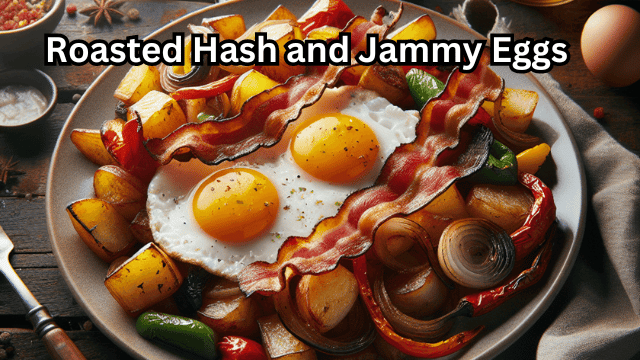 Discover how to make Roasted Hash and Jammy Eggs, a versatile dish packed with flavor and nutrients for any meal.